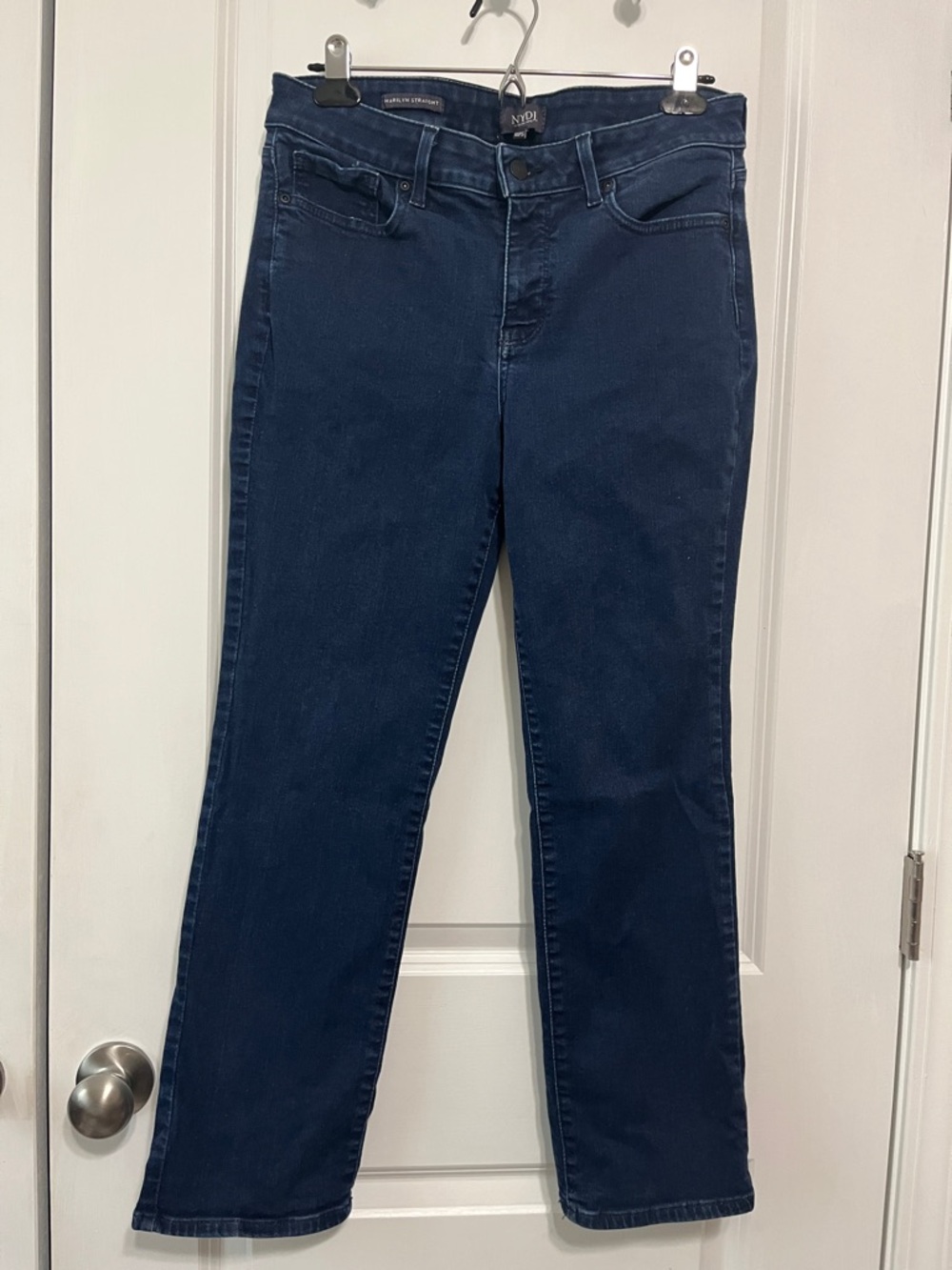 NYDJ Marilyn Straight Jeans Sz 10PS